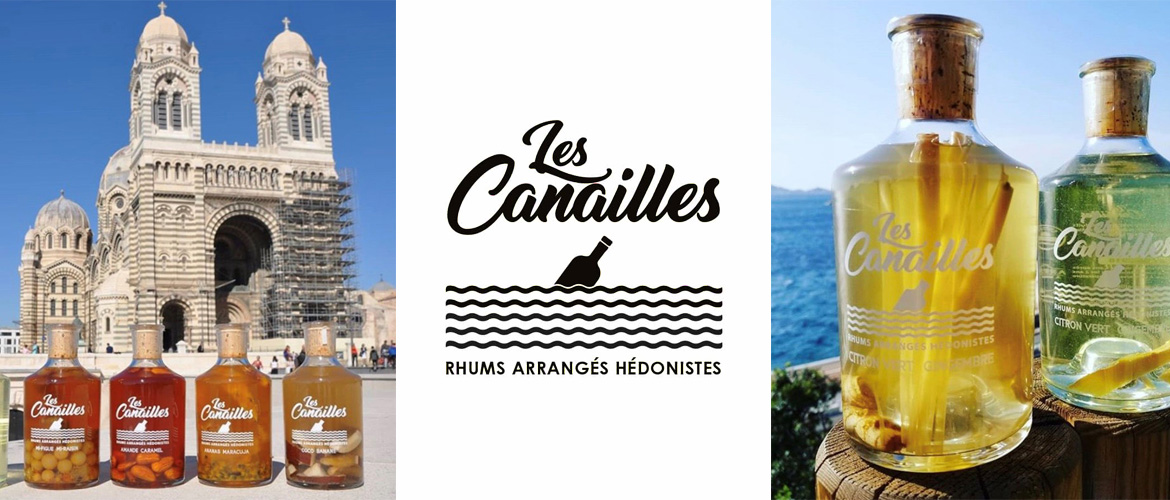 RHUM ARRANGÉ - COCO / BANANE - 70 CL - LES CANAILLES