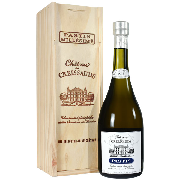 CHÂTEAU DES CREISSAUDS Pastis millésimé 2020 (45%)