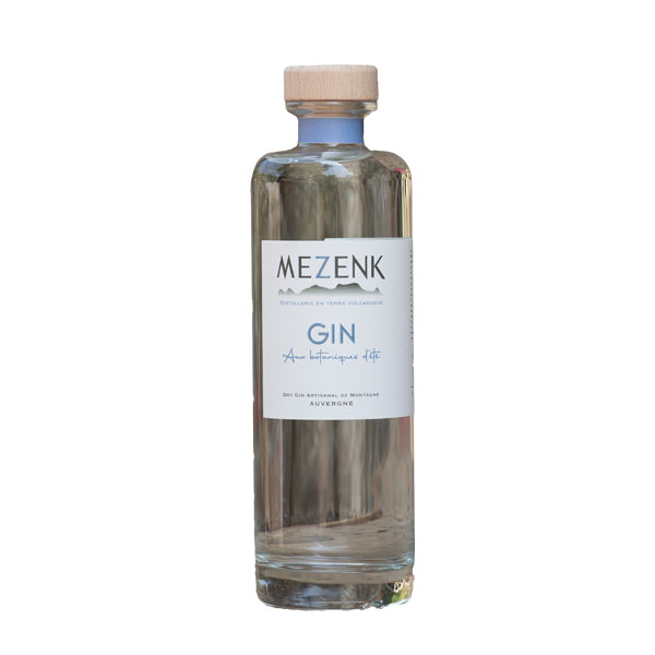 MEZENK Dry Gin aux Botaniques d'été (40%)